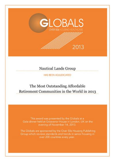 2013 Global Awards Nautical Lands Group