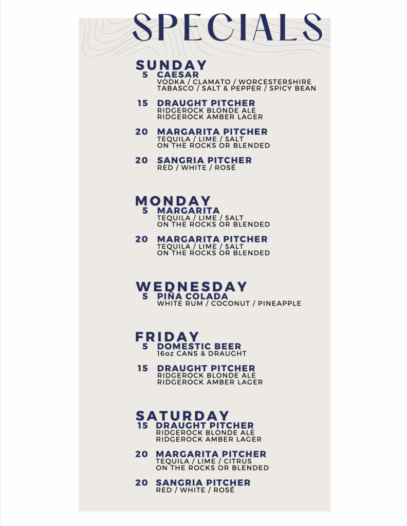 Wellings of Stittsville Menu - 8