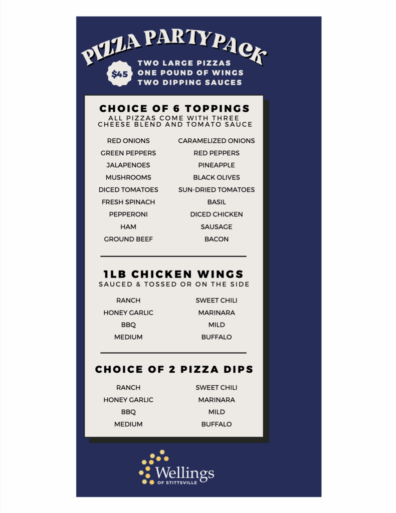 Wellings of Stittsville Menu - 9